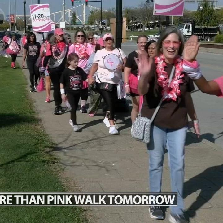 Susan G. Komen More Than Pink Walk raises money for breast cancer research